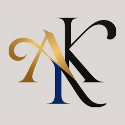 AK monogram — Anis Khairkhwa
